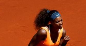 Relaxed Serena through to last eight in Madrid