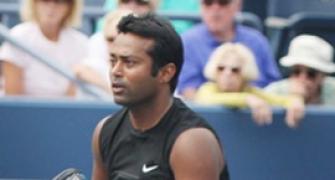 Bhupathi-Bopanna crash out, Paes sails into 2nd round