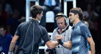 Djokovic douses Federer's fire, Nadal crushes Ferrer