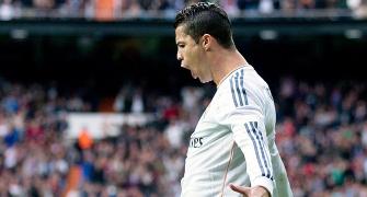 Photos: Remarkable Ronaldo leads Real romp
