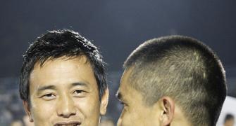 Bhaichung bhai has guided me to become what I am today: Chhetri