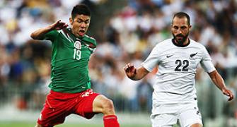 Peralta's 'trick' takes Mexico past NZ to World Cup