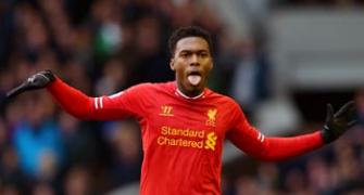 Liverpool's Sturridge sidelined for up to eight weeks