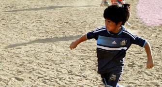 PHOTOS: Eight-year-old Messi lookalike a huge hit in Argentina