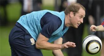 Football is force for good, says Prince William