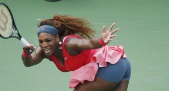 US PHOTOS: Serena beats Stephens as Murray, Djokovic cruise