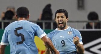 Qualifiers: Suarez brace boosts Uruguay's hopes; US suffer setback