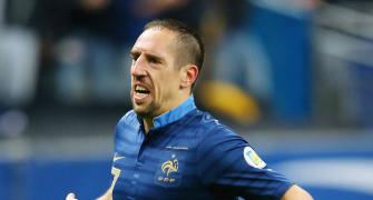 PHOTOS: Franck Ribery... Brilliant, bizarre!