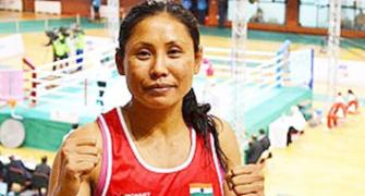 Boxer Sarita recovers from COVID, to stay isolated