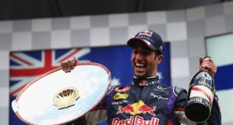 PHOTOS: Ricciardo wins in Spa after Mercedes pair clash