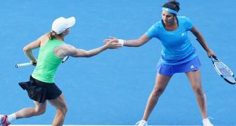 Indians at US Open: Sania shows stamina to advance in two events