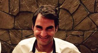 IN PHOTOS: Federer, other tennis stars get a taste of India