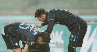 Serie A: Mancini Inter triumph at rain-drenched Chievo