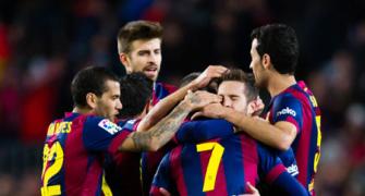 King's Cup: Pedro scores hat-trick as Barca crush Huesca