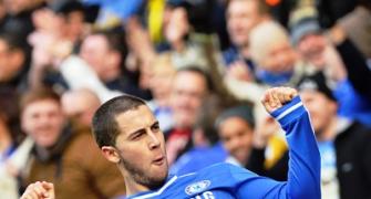 EPL: Hazard helps Chelsea go top; Arsenal thumped at Liverpool