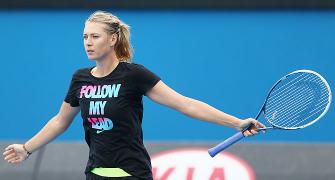 Injury-free Sharapova realistic before Australian Open