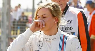 Sports Shorts: Woman F1 driver Wolff sidelined after four laps