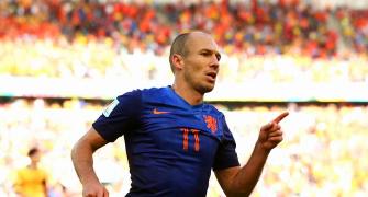 Robben back for Dutch World Cup qualifier after a year away