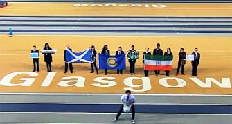 CWG Chit Chat: Indian flag shown upside down; Farah pulls out
