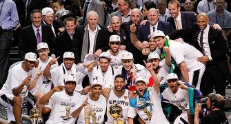 NBA PHOTOS: San Antonio Spurs beat Miami Heat to clinch title