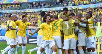 PHOTOS: Brazil do a last 16 'hat-trick' over Chile