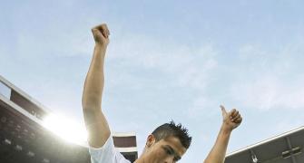 Goal-hungry Ronaldo raises hopes of rare treble for Real Madrid