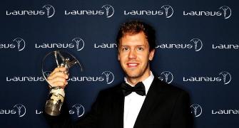 PHOTOS: Vettel, Franklin win top Laureus awards
