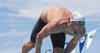 Sports Shorts: Phelps chalks up first win in comeback