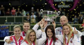 Kvitova seals Fed Cup for Czechs in thrilling match