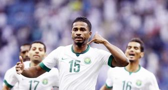Spitting was a normal reaction: Saudi striker Al Shamrani