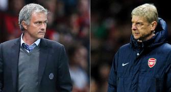 Mourinho congratulates Wenger for completing 18 years at Arsenal