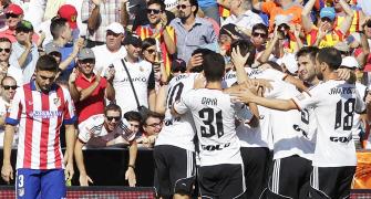 La Liga: Valencia shock champions Atletico