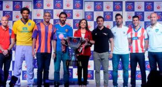 ISL trophy launched in presence of icon players