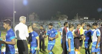 India goes down to Palestine; coach Koevermans reisgns