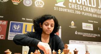 World Jr Chess: Padmini wins to maintain joint lead, Vidit loses