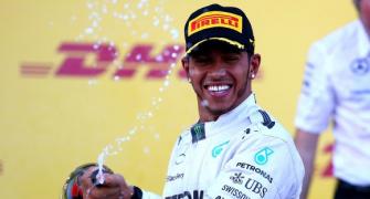 Hamilton wins as Mercedes take constructors' title