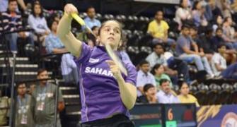 Saina, Sindhu, Kashyap progress at Denmark Open
