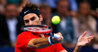 Federer opens Basel campaign in style, Nadal progresses