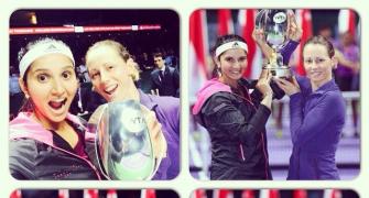 President congratulates 'inspirational' Sania after winning WTA Finals title