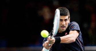 PHOTOS: Djokovic waltzes past Kohlschreiber at Paris Masters