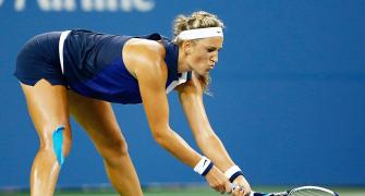 US Open: Azarenka slays qualifier Krunic to reach quarters