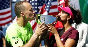 Sania-Soares win US Open mixed doubles title