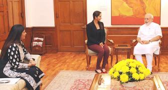 Sania meets PM following US Open victory