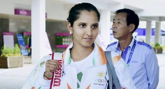 Spotted! Sania Mirza checks in at Asian Games village!