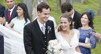PHOTOS: Murray marries girlfriend Sears