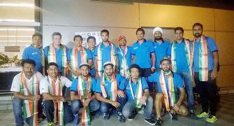 Proud Hockey team arrives after clinching Azlan Shah bronze