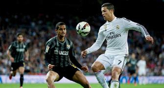 La Liga: Ronaldo winner sinks Malaga in injury-ravaged match