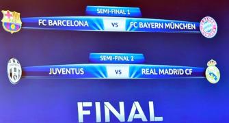 Champions League Semis: It's Barcelona vs Bayern; Juventus vs Real