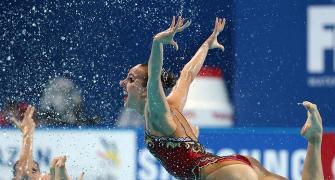 In PIX: The many faces of synchronised swimming