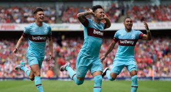 Arsenal optimism punctured as West Ham claim shock win